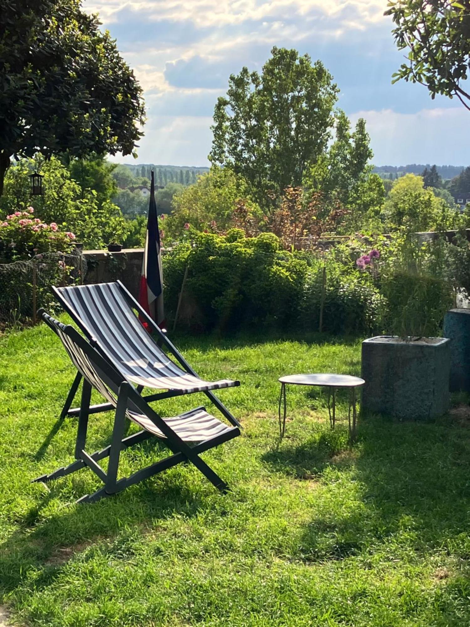 La Villa Lauvray Vétheuil Extérieur photo